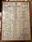 Menu from a Ukranian Restaurant by Wendy S. Howard EdD